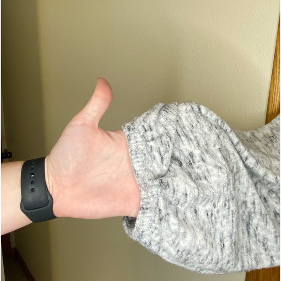 COPY - Lightly worn, Lane Bryant relaxed fit spacedye sweater, size 34/36 - Picture 3 of 8